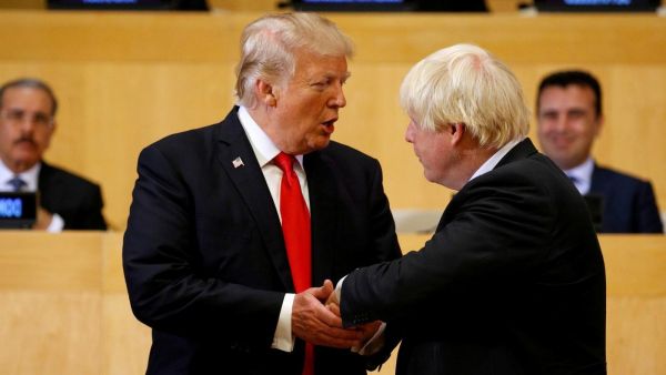 جونسون و ترامب