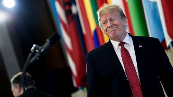 الرئيس الأمريكي دونالد ترامب