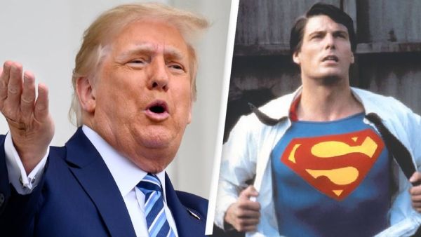 ترامب خطط للظهور بقميص "سوبرمان" لحظة خروجه من المستشفى