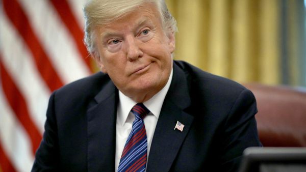 الرئيس الأمريكي دونالد ترامب