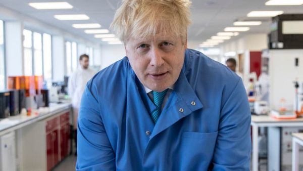 رئيس الوزراء البريطاني بوريس جونسون