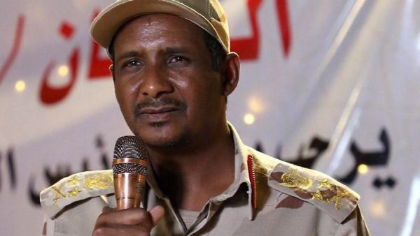 نائب رئيس المجلس العسكري الفريق أول محمد حمدان دقلو حميدتي