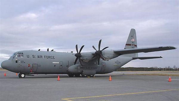 سقوط طائرة c130 أمريكية في قاعدة التاجي العراقية