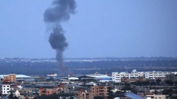 سلاح الجو الإسرائيلي يستهدف موقعين شمالي قطاع غزة