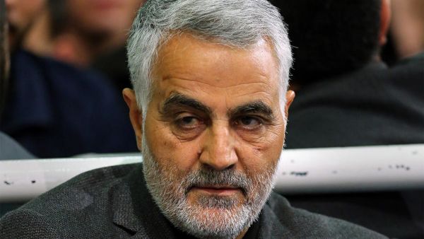 قائد فيلق القدس في الحرس الثوري الإيراني الجنرال قاسم سليماني