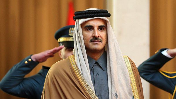 أمير قطر وبومبيو يبحثان التوترات في الخليج