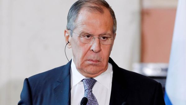وزير الخارجية الروسي سيرغي لافروف 
