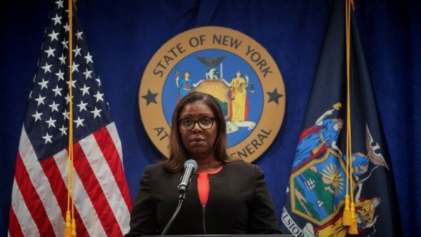 المدعية العامة لولاية نيويورك، ليتيسيا جيمس