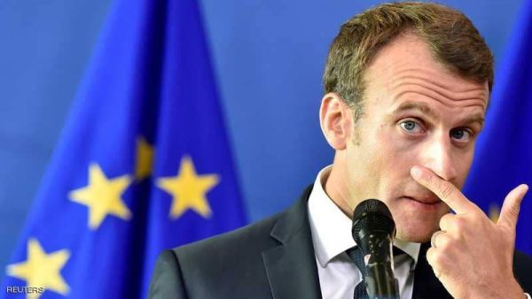 الرئيس الفرنسي إيمانويل ماكرون