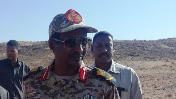 محمد حمدان دقلو نائب رئيس المجلس العسكري الانتقالي في السودان