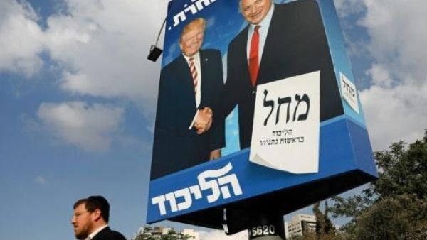 ترامب يتوقّع انتخابات "متقاربة" في إسرائيل