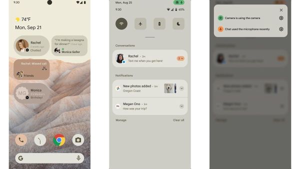 أول نظرة على نظام التشغيل Android 12 الجديد من Google