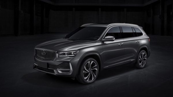 جيلي تكشف جزئياً عن KX11 أحدث سياراتها الـSUV