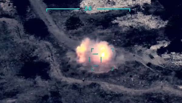 Screenshot taken from Azerbaijan Defence Ministry Video, October 2020