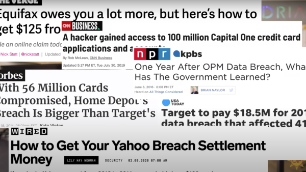 Consumer Privacy before Blockchain?  /OIP Youtube Screengrab