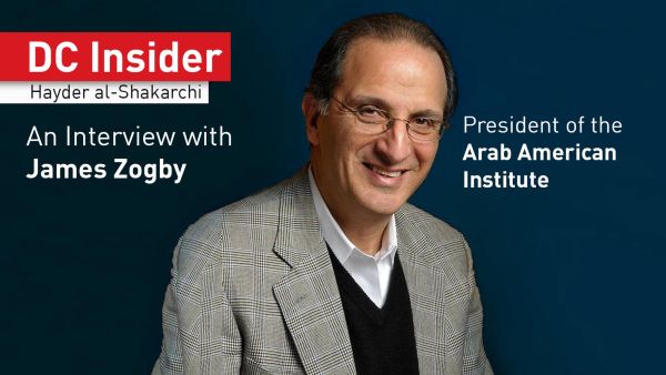 James Zogby, founder and president of the Arab American Institute in Washington, D.C
