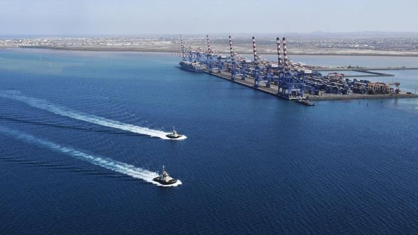 Djibouti  Port: The UAE hopes to develop a ‘String of Pearls’ network of strategic ports on the African Red Sea coast to advance its strategic interests /AFP