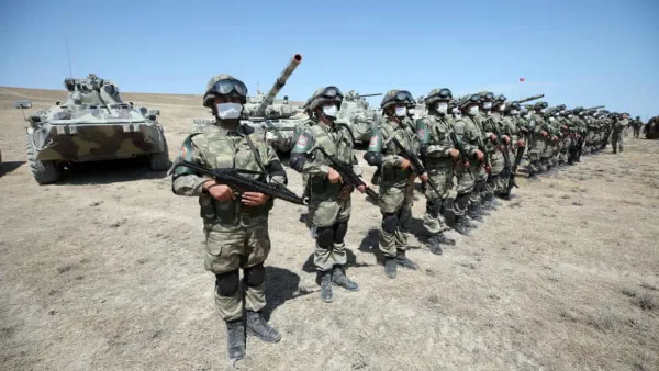 Azerbaijan-Turkey joint exercises were held in August /AFP