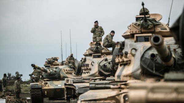 Turkish army tanks /AFP