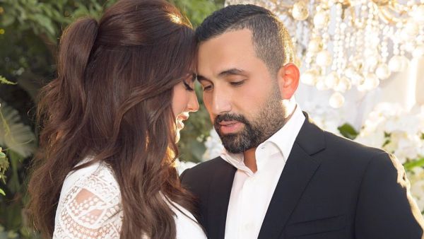 الفنانة التونسية درة رزق والمهندس المعماري المصري هاني سعد
