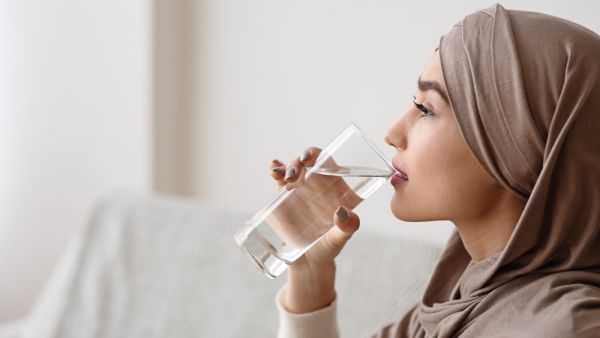شرب الماء في رمضان
