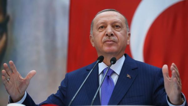  الرئيس التركي رجب طيب أردوغان