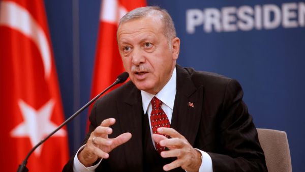  الرئيس التركي رجب طيب أردوغان