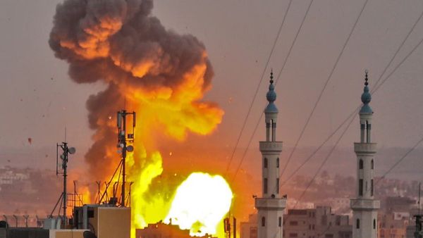 قصف اسرائيلي على قطاع غزة