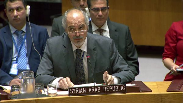ممثل الحكومة السورية بمفاوضات "أستانا"، بشار الجعفري