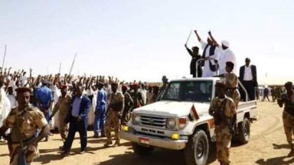 البرهان في احتفال الصلح المقام بين قبيلتي "العوضية الجعليين" و"العبابدة"