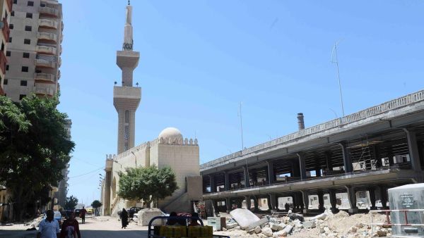 هدم مسجد في الإسكندرية ونقل الضريح المتواجد به إلى مكان آخر