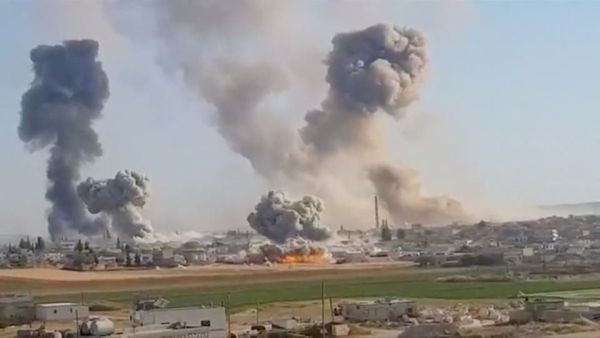  ترامب حث روسيا وقوات الحكومة السورية الأحد على وقف قصف إدلب
