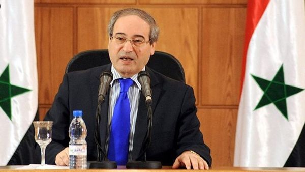  فيصل المقداد، نائب وزير الخارجية السوري
