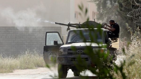 جانب من المواجهات في ليبيا/ أرشيفية جانب من المواجهات في ليبيا/ أرشيفية