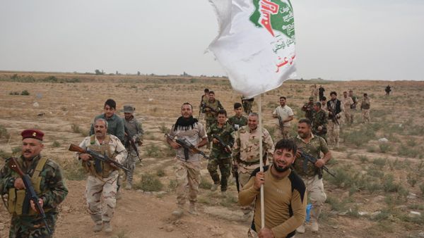 مقاتلون من الحشد الشعبي