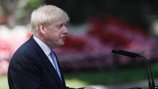 رئيس الوزراء البريطاني، بوريس جونسون