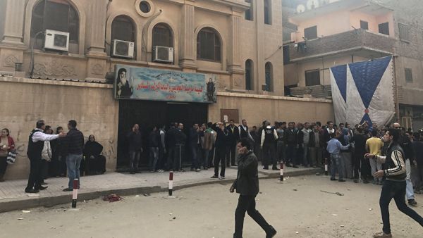 أحداث كنيسة "مارمينا" بحلوان جنوبي القاهرة