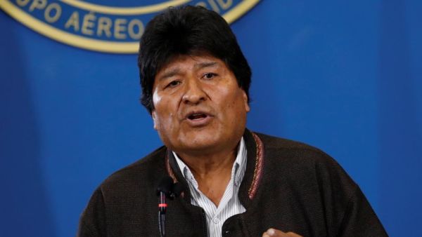 الرئيس البوليفي السابق ايفو موراليس