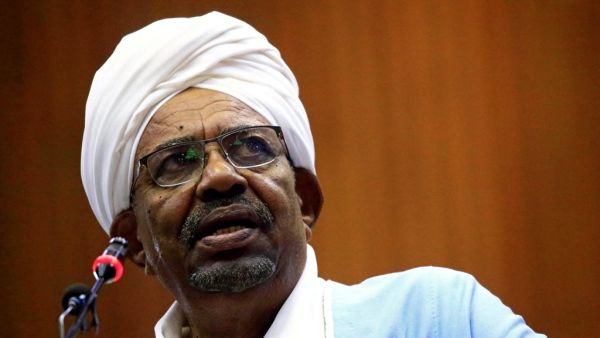 الرئيس السوداني المعزول، عمر البشير
