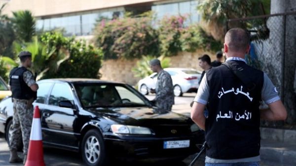 عناصر من الأمن اللبناني