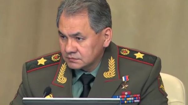  وزير الدفاع الروسي، سيرغي شويغو