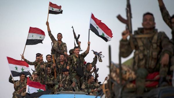 جنود من الجيش السوري