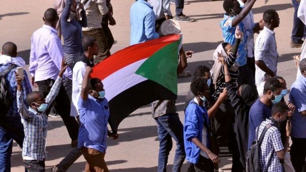 مظاهرة في السودان