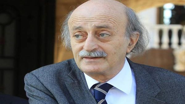  رئيس الحزب التقدمي الاشتراكي في لبنان، وليد حنبلاط