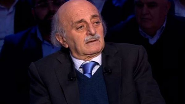  رئيس الحزب التقدمي الاشتراكي في لبنان، وليد جنبلاط