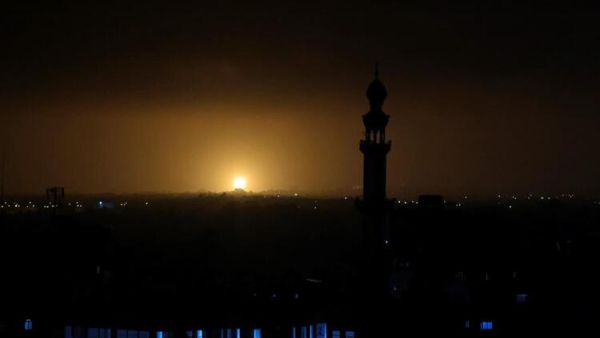 Israeli Warplanes Bomb Site in Gaza