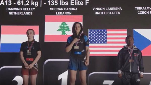 Lebanese Woman Becomes MMA World Champ