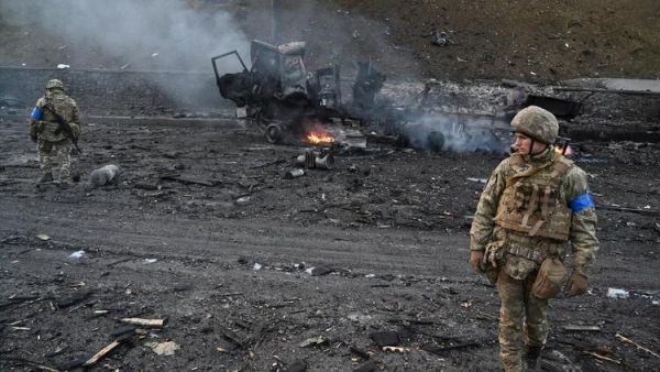 Russian Invasion of Ukraine From Feb. 24 to Feb. 27