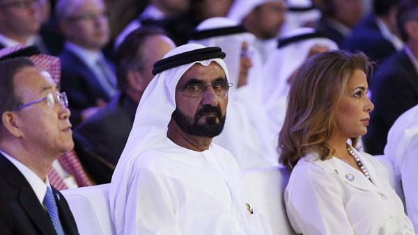 Ruler of Dubai Sheik Mohammed bin Rashid and his wife Princess Haya (AFP/FilePhoto)