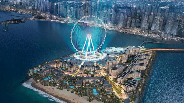 Ain Dubai is set to become the main attraction on Bluewaters Island.